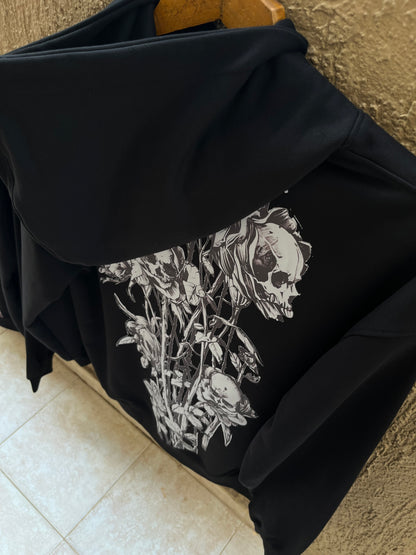 SKULLY - Oversized hoodie