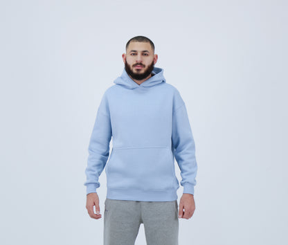 Baby blue oversized hoodie