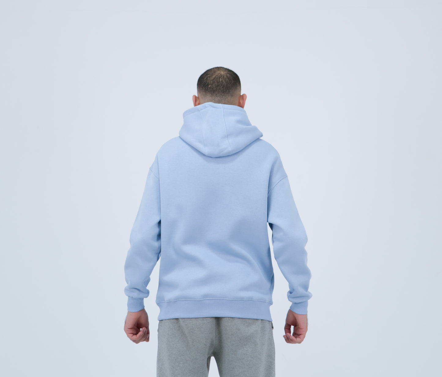 Baby blue oversized hoodie