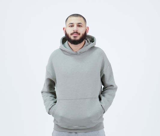 Olive oversized hoodie