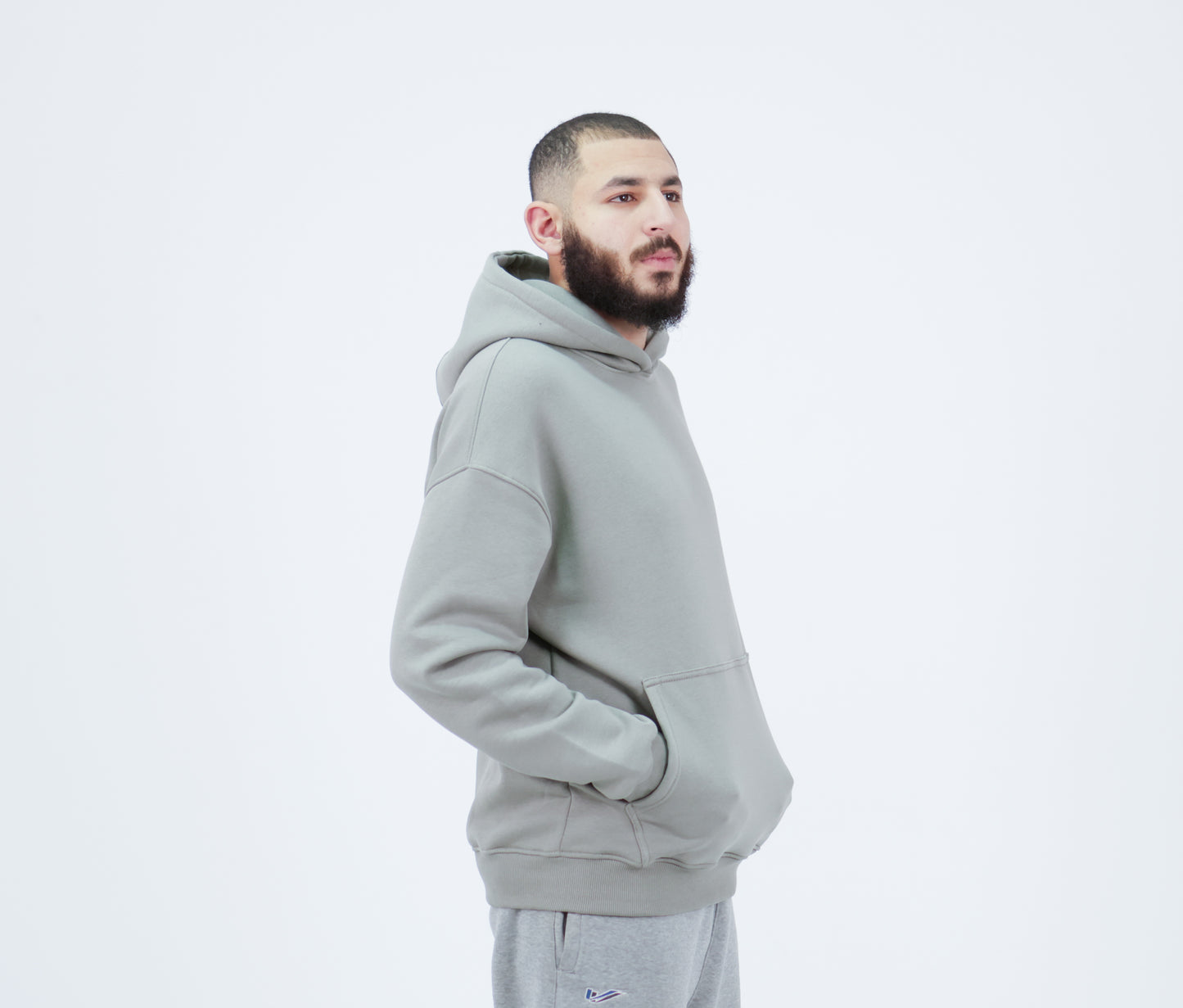 Olive oversized hoodie