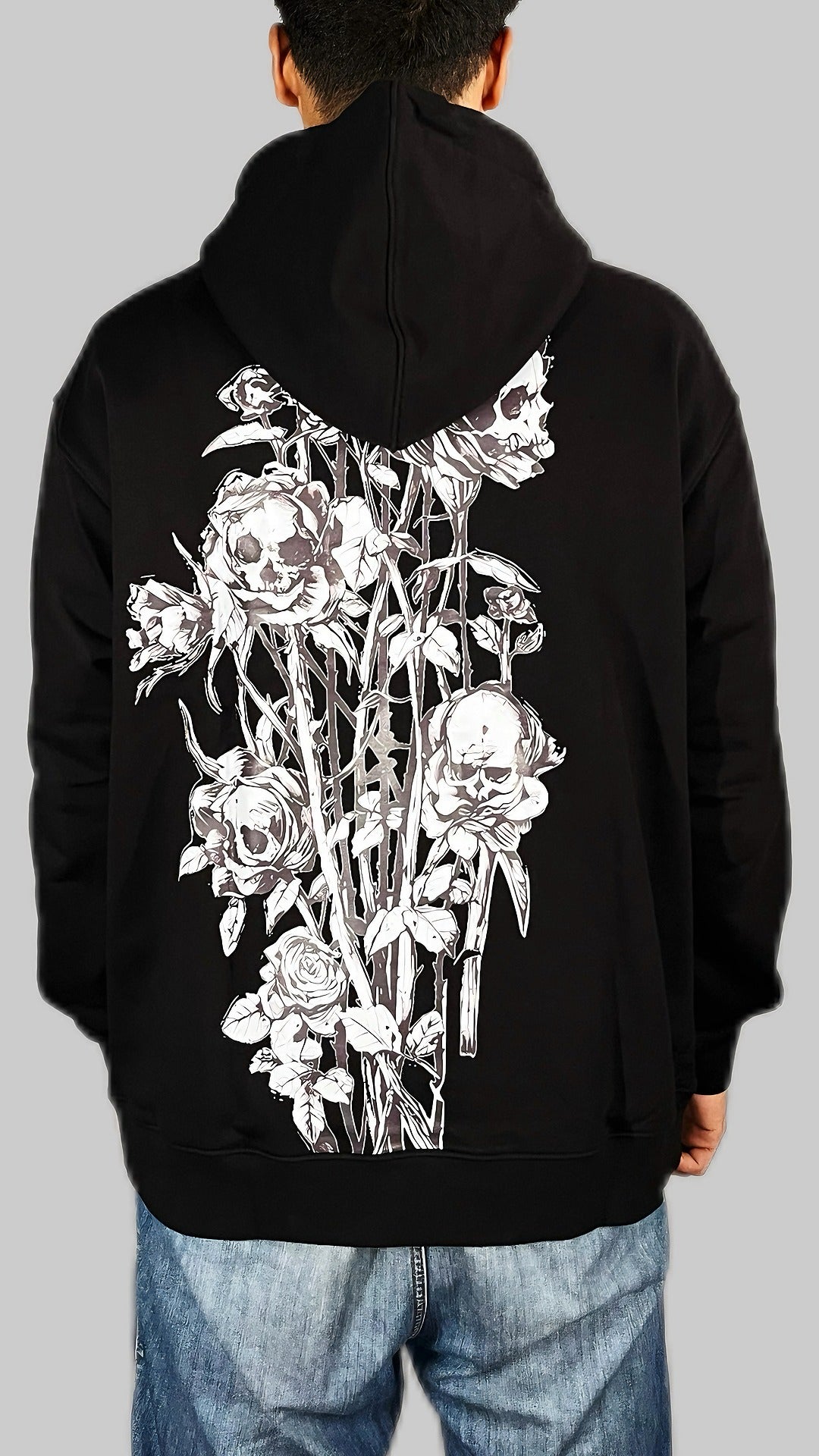 SKULLY - Oversized hoodie